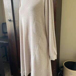 Sundance Cream Dolman Sleeve Sweater Dress